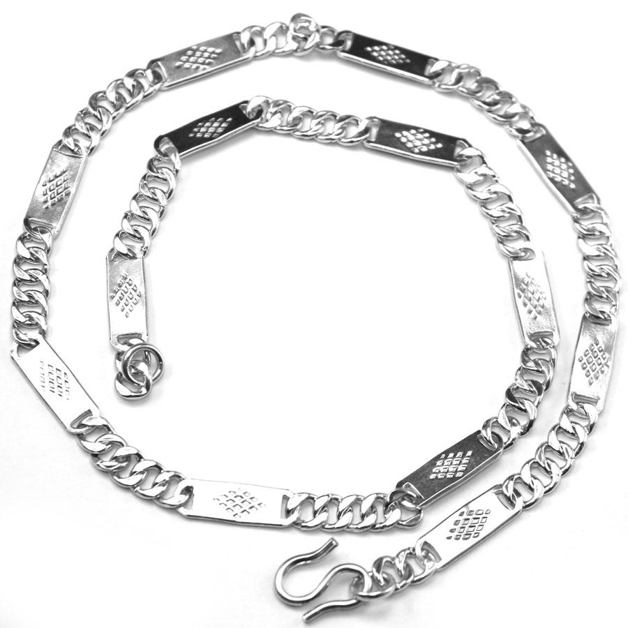 Dây chuyền bạc nam dbn018 8 chỉ