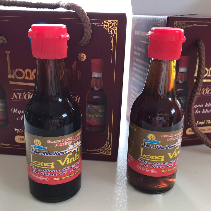 NƯỚC MẮM RƯƠI THƯỢNG HẠNG (6 chai x 60 ml)