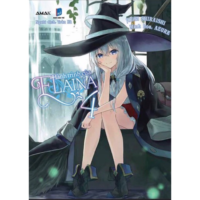 Sách hành trình của elaina - tập 4 - light novel - amak