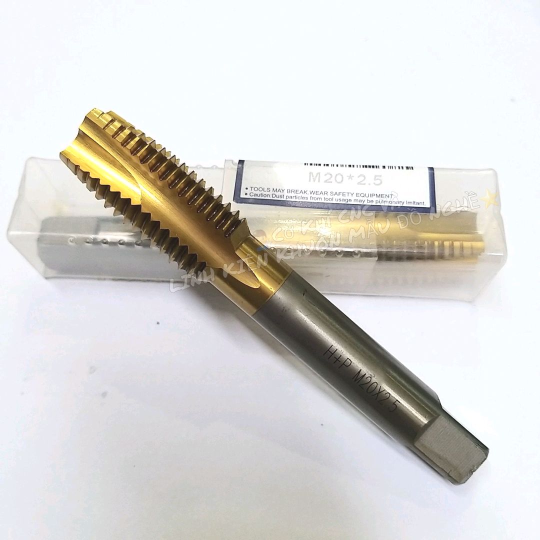 [HCM]Mũi Taro H+P Vàng Thẳng M20*2.5 (Vàng)