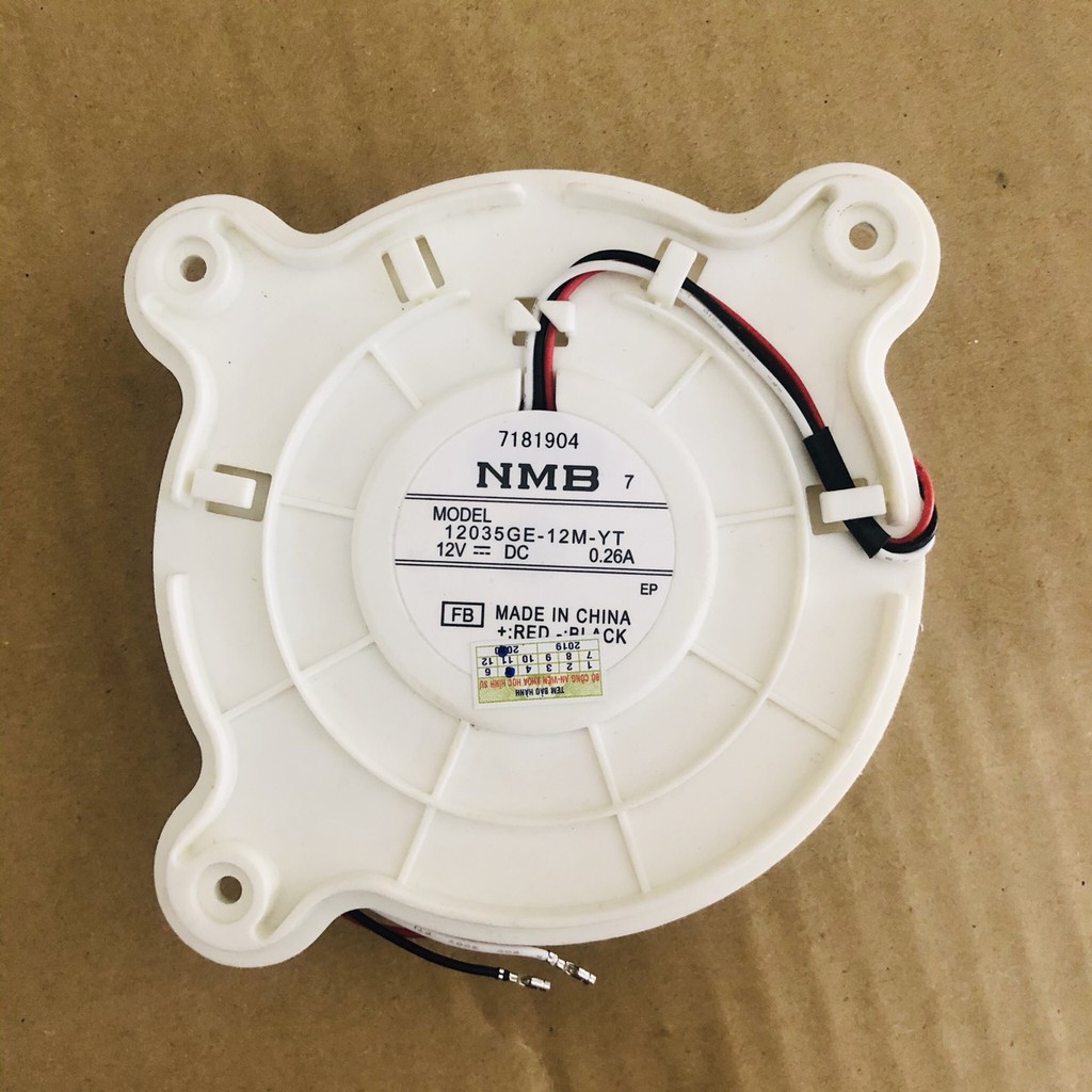 Quạt tủ lạnh SAMSUNG 12cm DC12V 0.26A [Hàng ?Mới]