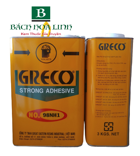 Greco 98NH1 - Keo Màu Trắng (3kg, 15kg)