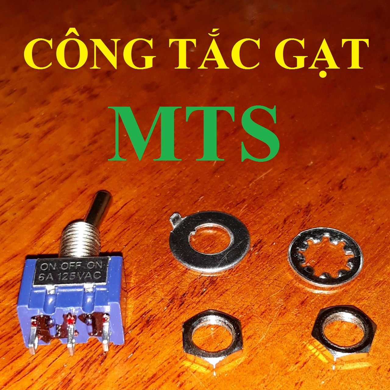 Công tắc gạt MTS 102 103 ( Mã 162 ) công tắc 3 chấu