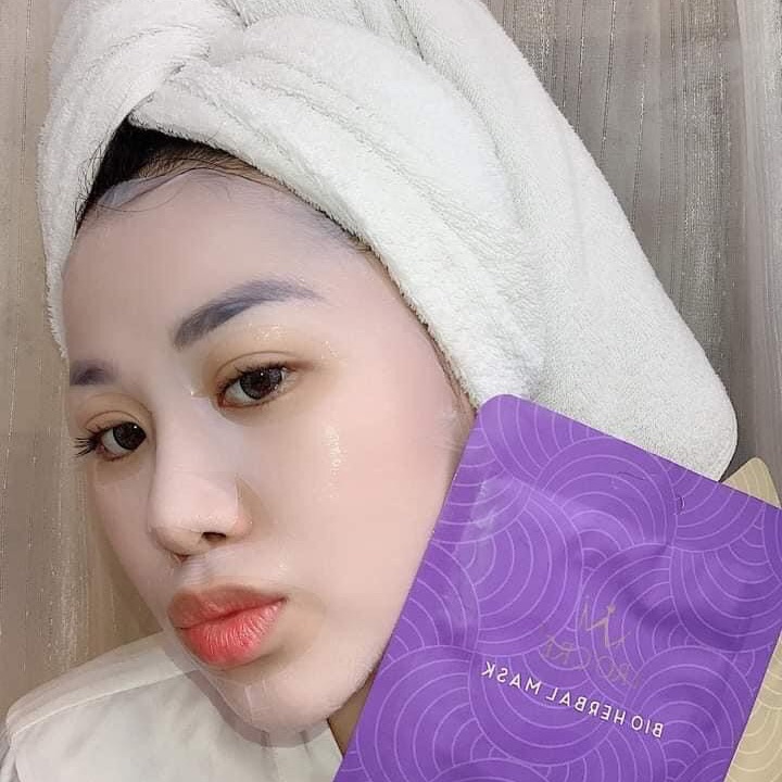 SET MẶT NẠ ĐẮP TRẮNG DA- CHỐNG LÃO HOÁ (TÍM)