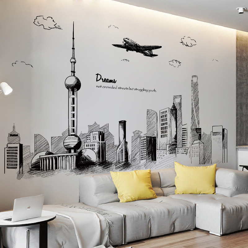 Wall sticker  xc9001- xc9002 Decals-Combination