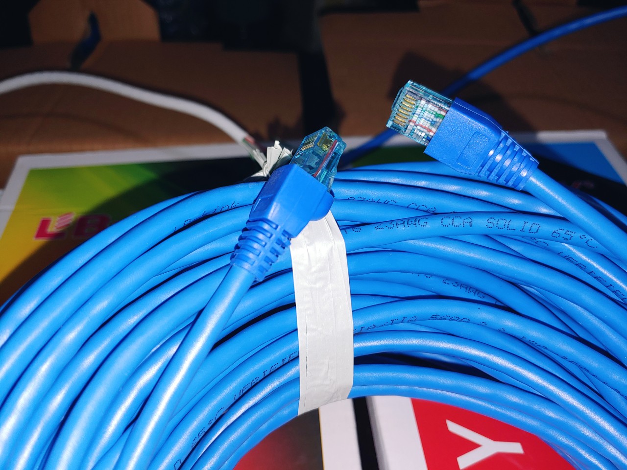 [HCM]1m Dây mạng (cáp lan) CAT6 bấm sẵn 2 đầu