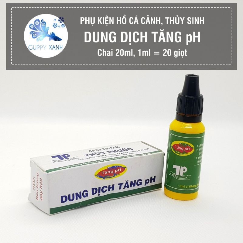 Bộ sản phẩm kiểm tra - tăng - giảm PH cho hồ cá