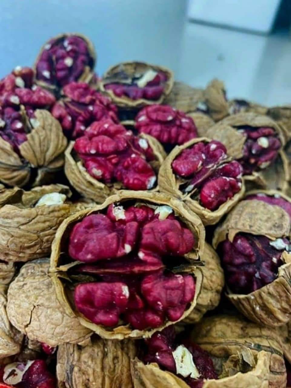 Hạt óc chó đỏ nguyên vỏ 500Gr