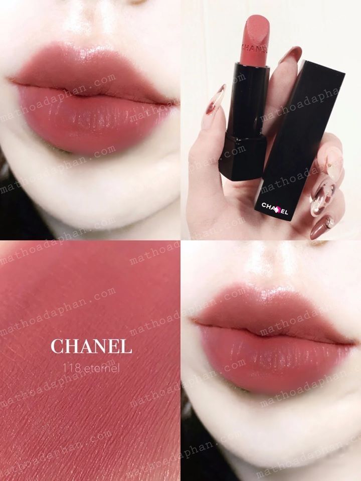 son lì có dưỡng chanel đặc biệt ( 118 màu hồng ấm )