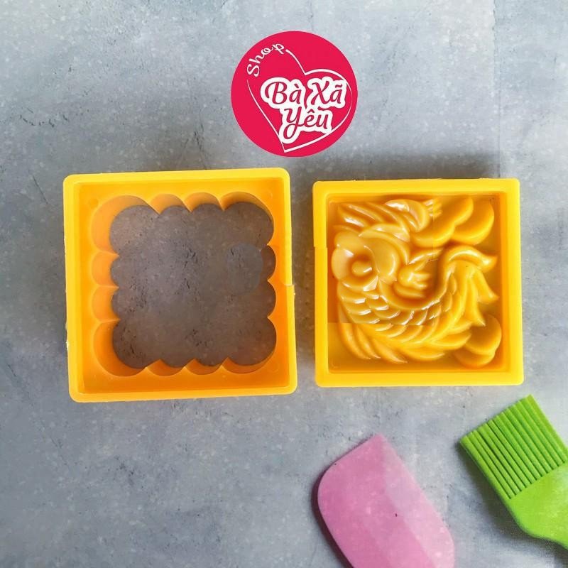 Khuôn nhấn xôi , trung thu vân long phụng 150g