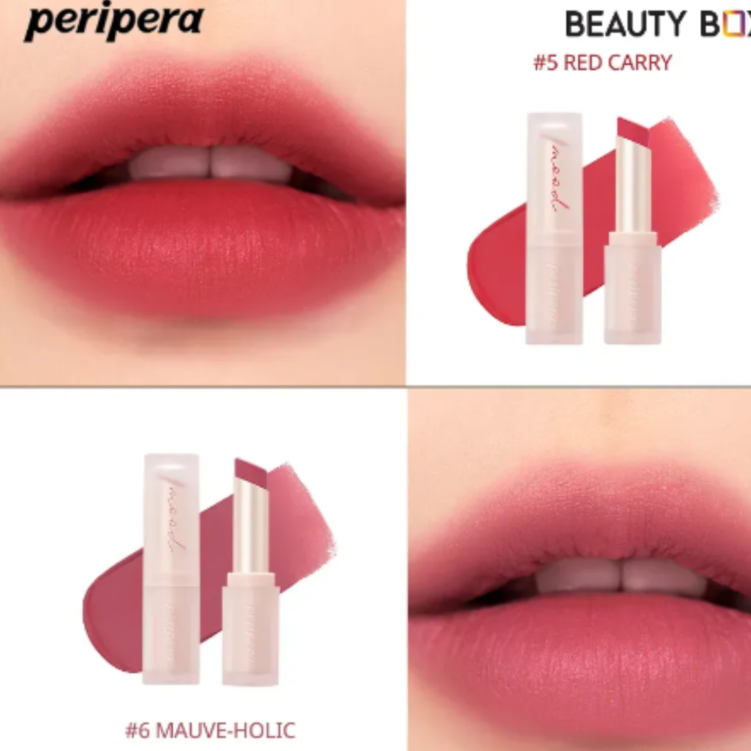 (Quà tặng không bán) Son Lì Peripera Ink Mood Matte Stick 3G