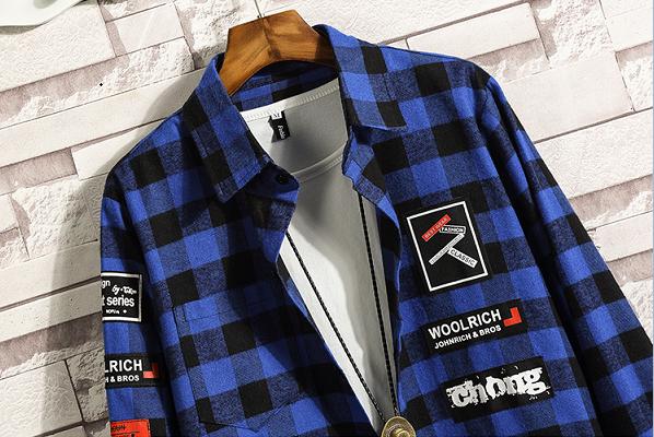 Áo sơ mi áo khoác unisex style WOOLRICH hè thu 2019