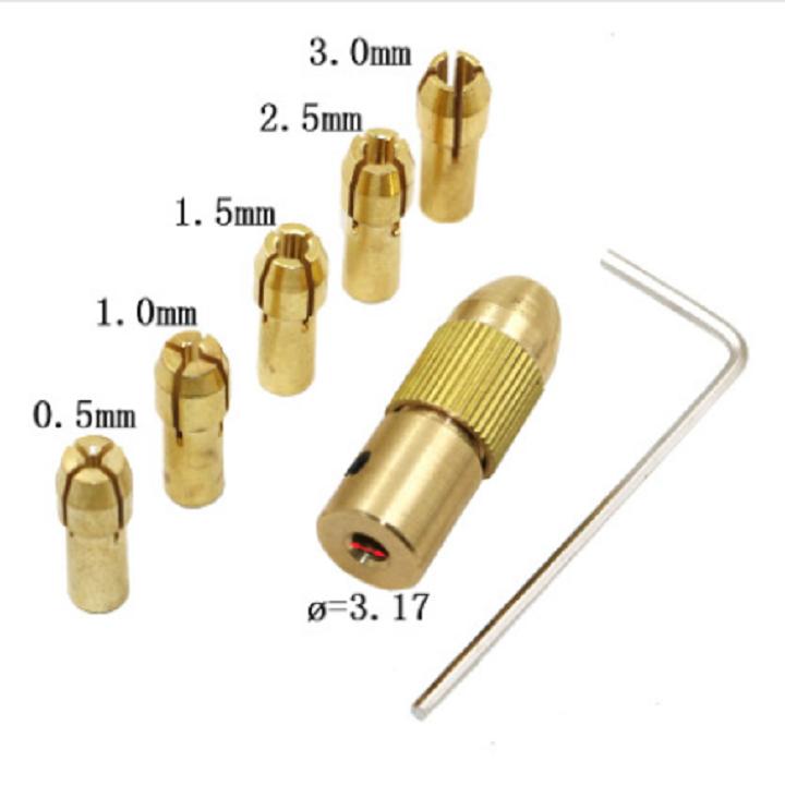 Bộ 5 Đầu Kẹp Mũi Khoan Mini
