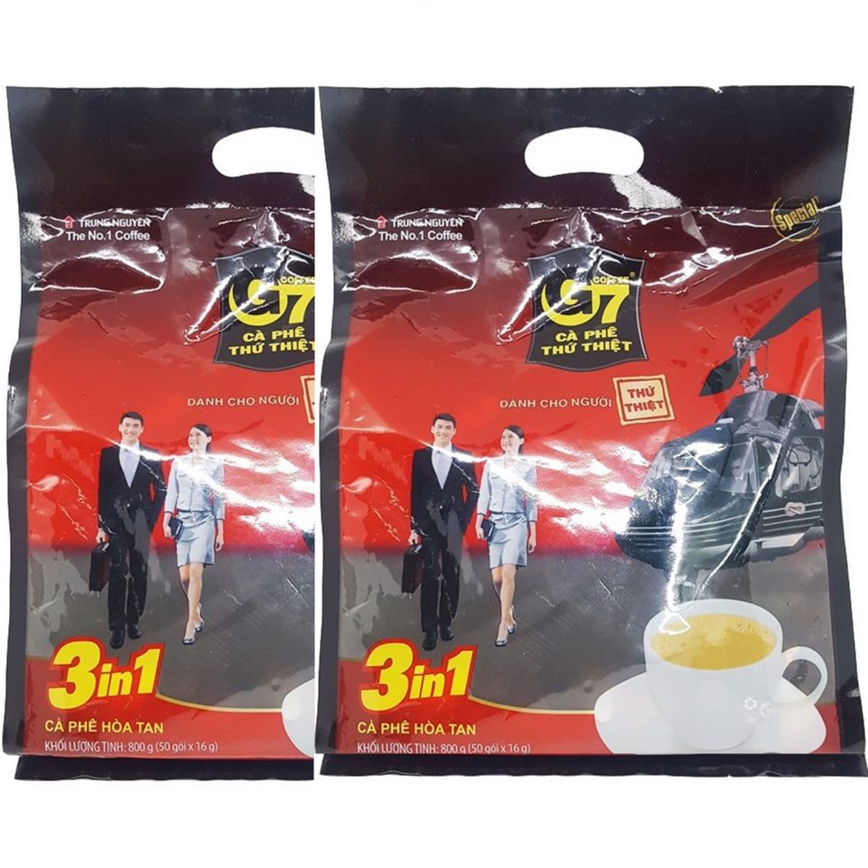 02 túi g7 - 50 gói trung nguyên