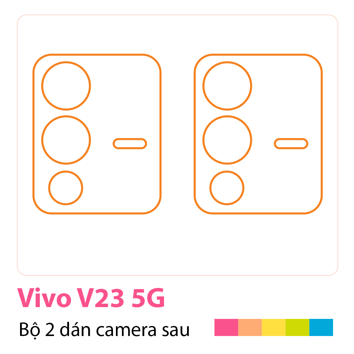 Cường lực camera Vivo V23e / V23 5G loại dẻo