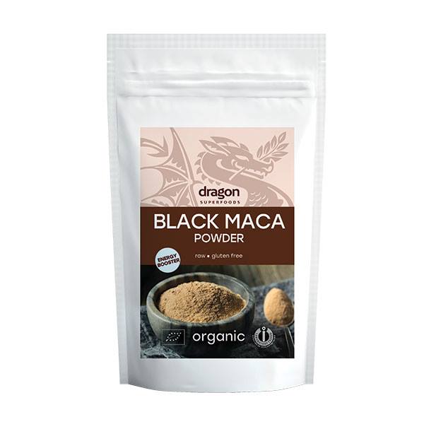 Bột maca đen hữu cơ (Organic Black Maca Powder) - Dragon Superfoods - 100g