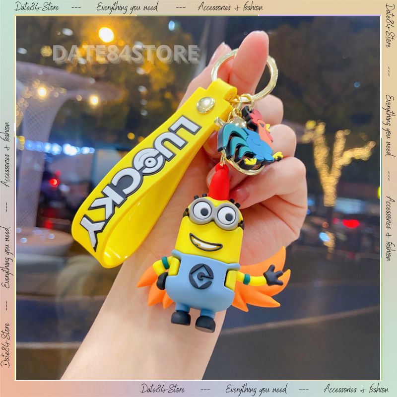 Móc khóa Minion 12 con giáp đáng yêu Date84store