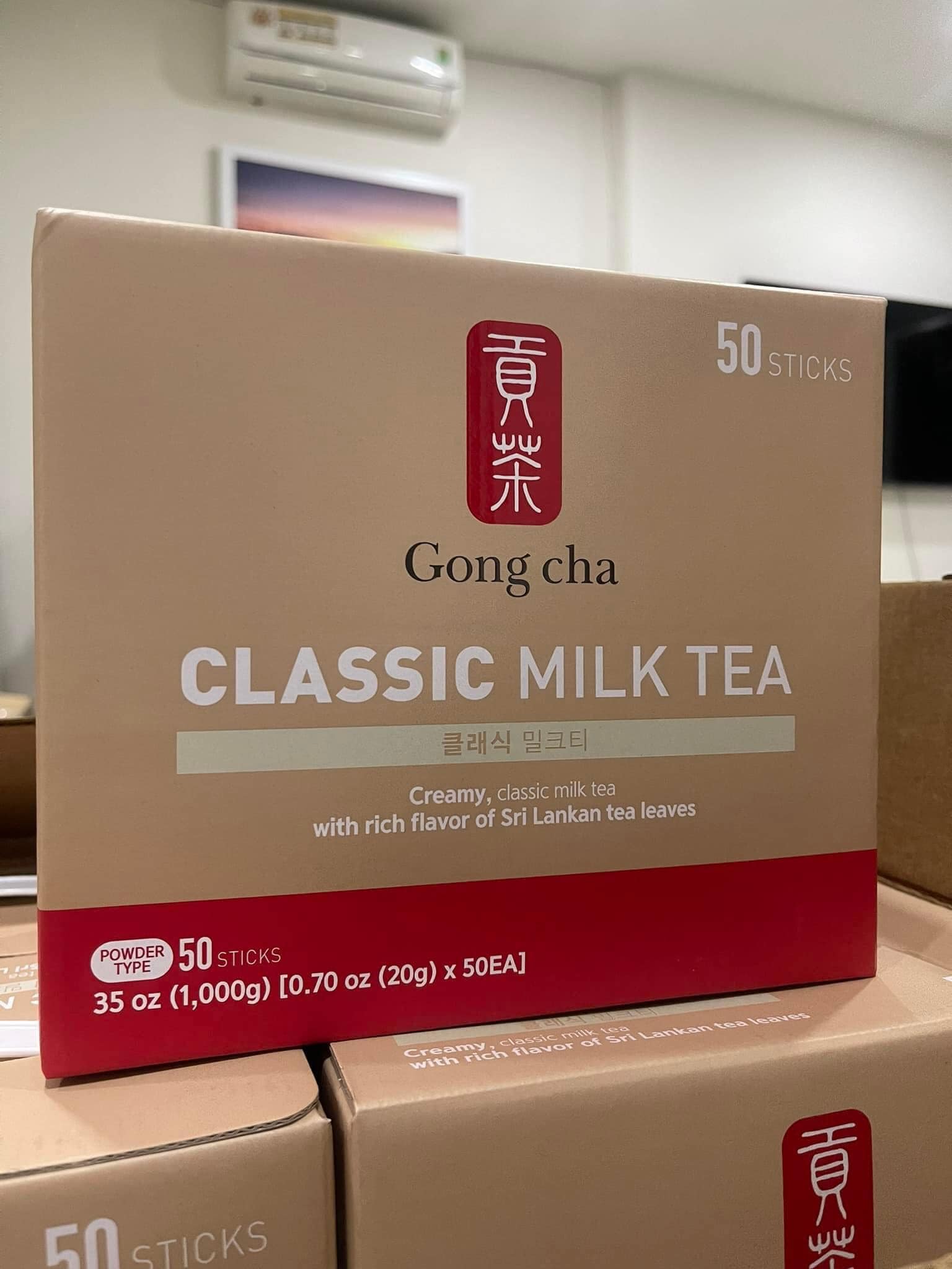 Trà sữa gói Gongcha