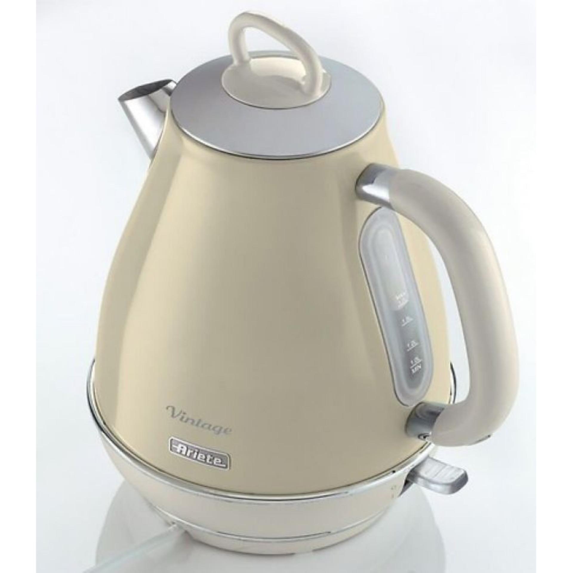 Ấm siêu tốc ARIETE cao 1.7lit (màu kem,xanh da trời,xanh lá ,) Ariete Mod2869/3.hàng nhập khẩu
