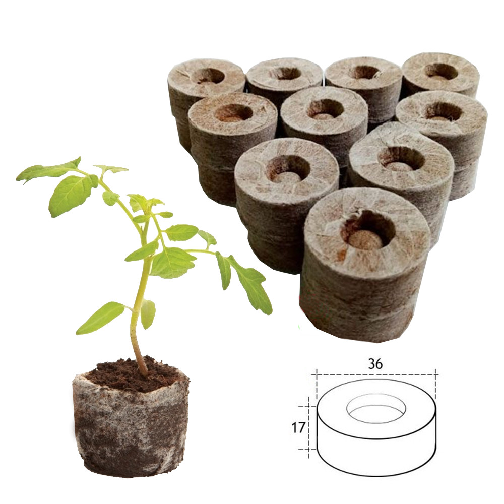 Combo 50 Viên Nén Xơ Dừa (Viên Nén Ươm Hạt)
