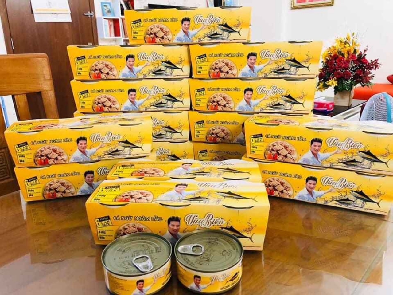 cá ngừ ngâm dầu vua biển 140g