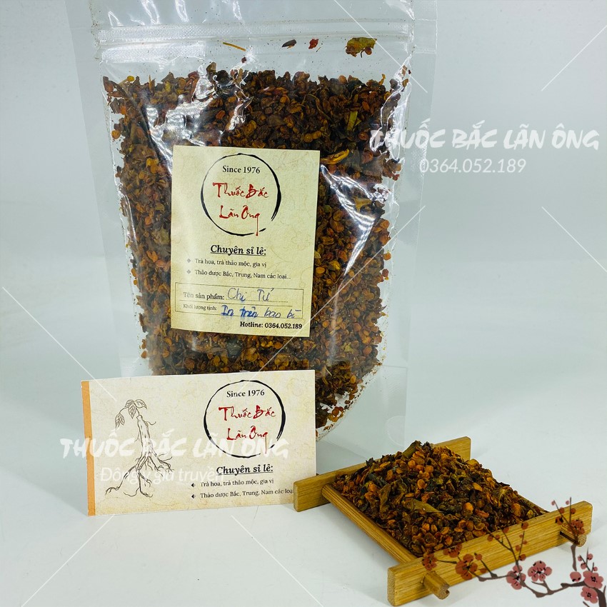 Hạt Dành Dành Tạo Màu 100g (Chi Tử)