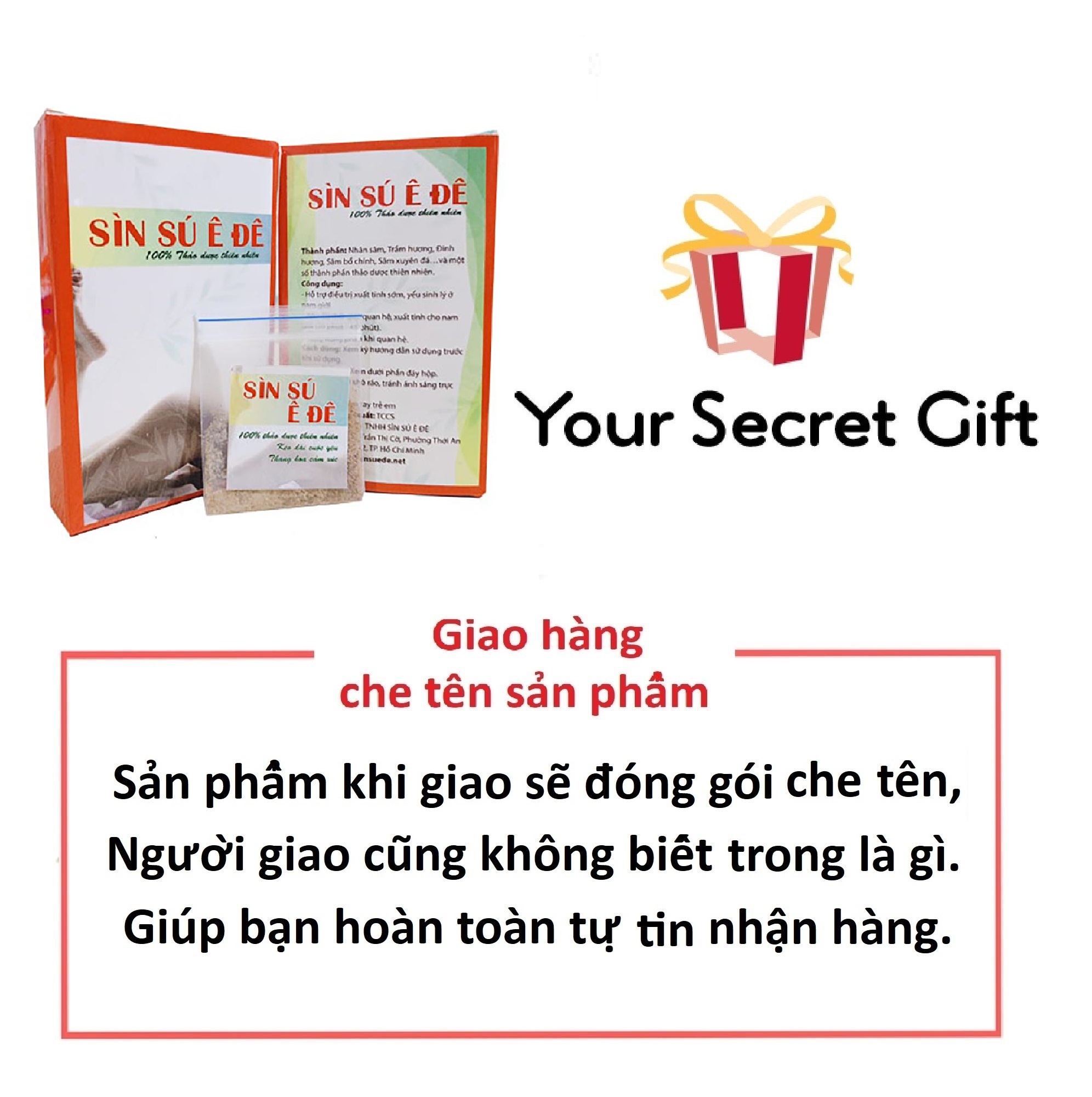 Thảo dược SÌN BỘT Ê ĐÊ cao cấp (0.5g) nam - hàng chính hãng ( xịt sú xìn sình xú )