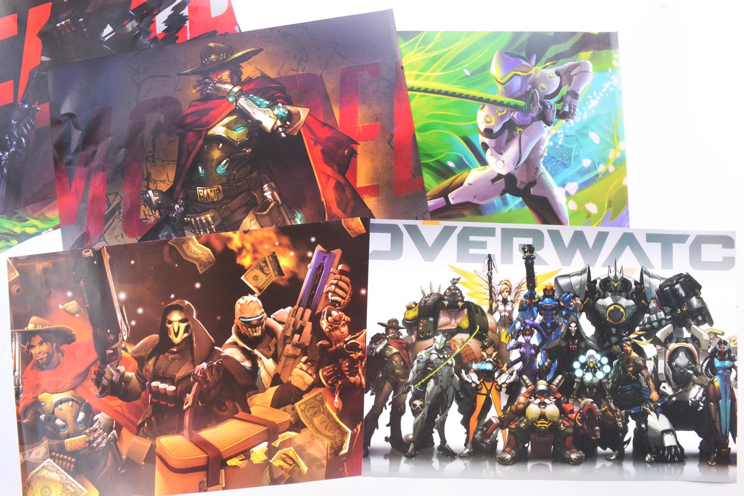 [7-11/12 VOUCHER 8%][thanh lý bán lỗ] Bộ 8 tấm poster Anime - Overwatch [AAM] [PGN23]