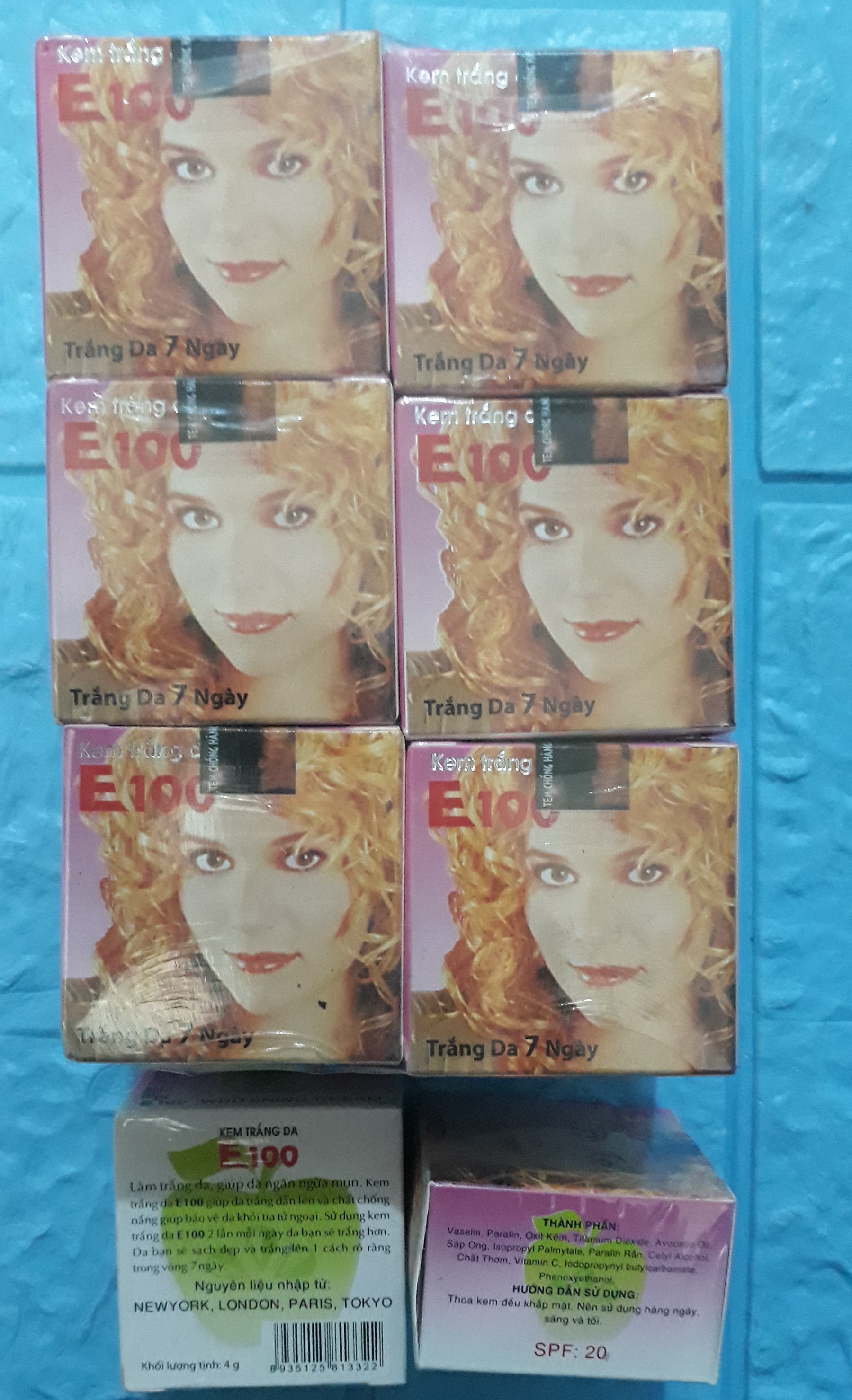 combo 3 hộp vitamin e100