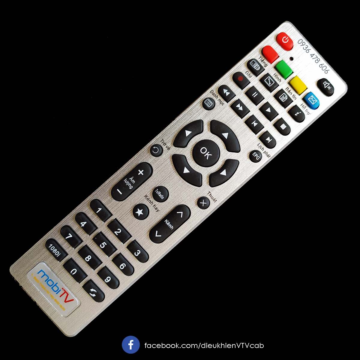 Remote đầu thu MobiTV chính hãng