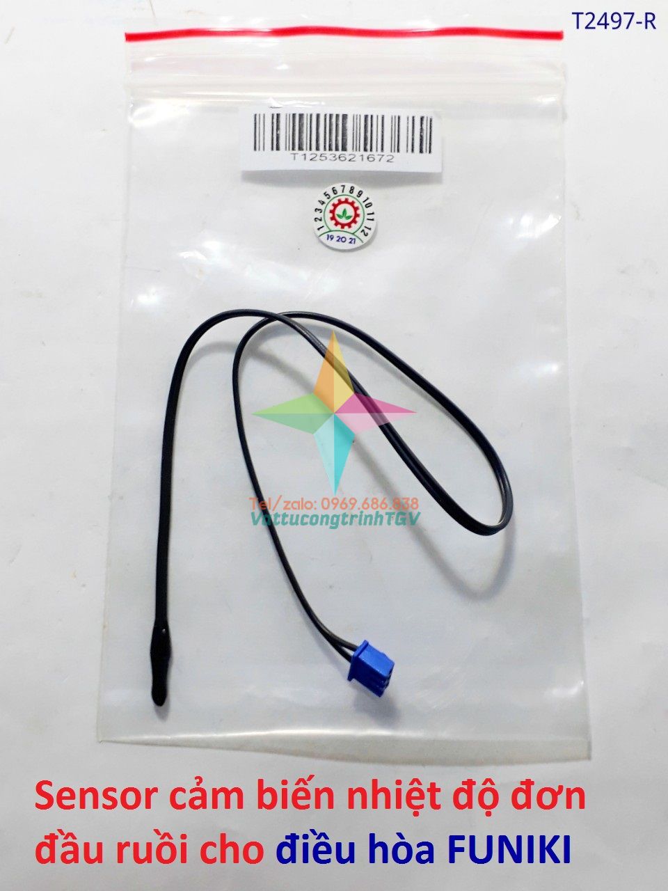Sensor cảm biến nhiệt độ đơn đầu ruồi cho điều hòa FUNIKI