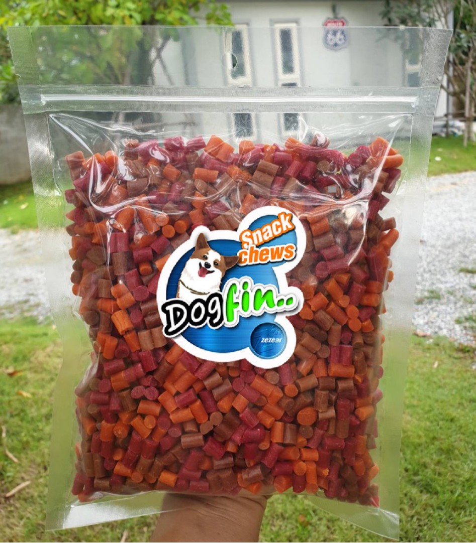 Viên/bánh thưởng mix 4 vị cho thú cưng