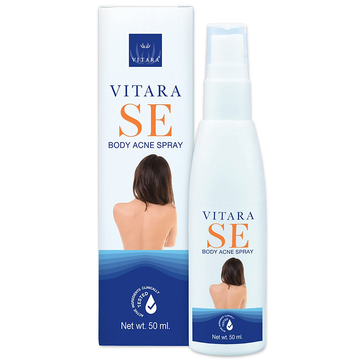 Xịt mụn lưng và ngực Vitara SE Body Acne Spray Thái Lan【Sò Market】