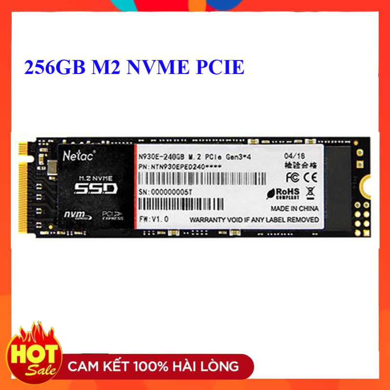 Bảng giá Ổ cứng SSD Netac N930E 256GB 128GB NVMe PCIe Phong Vũ