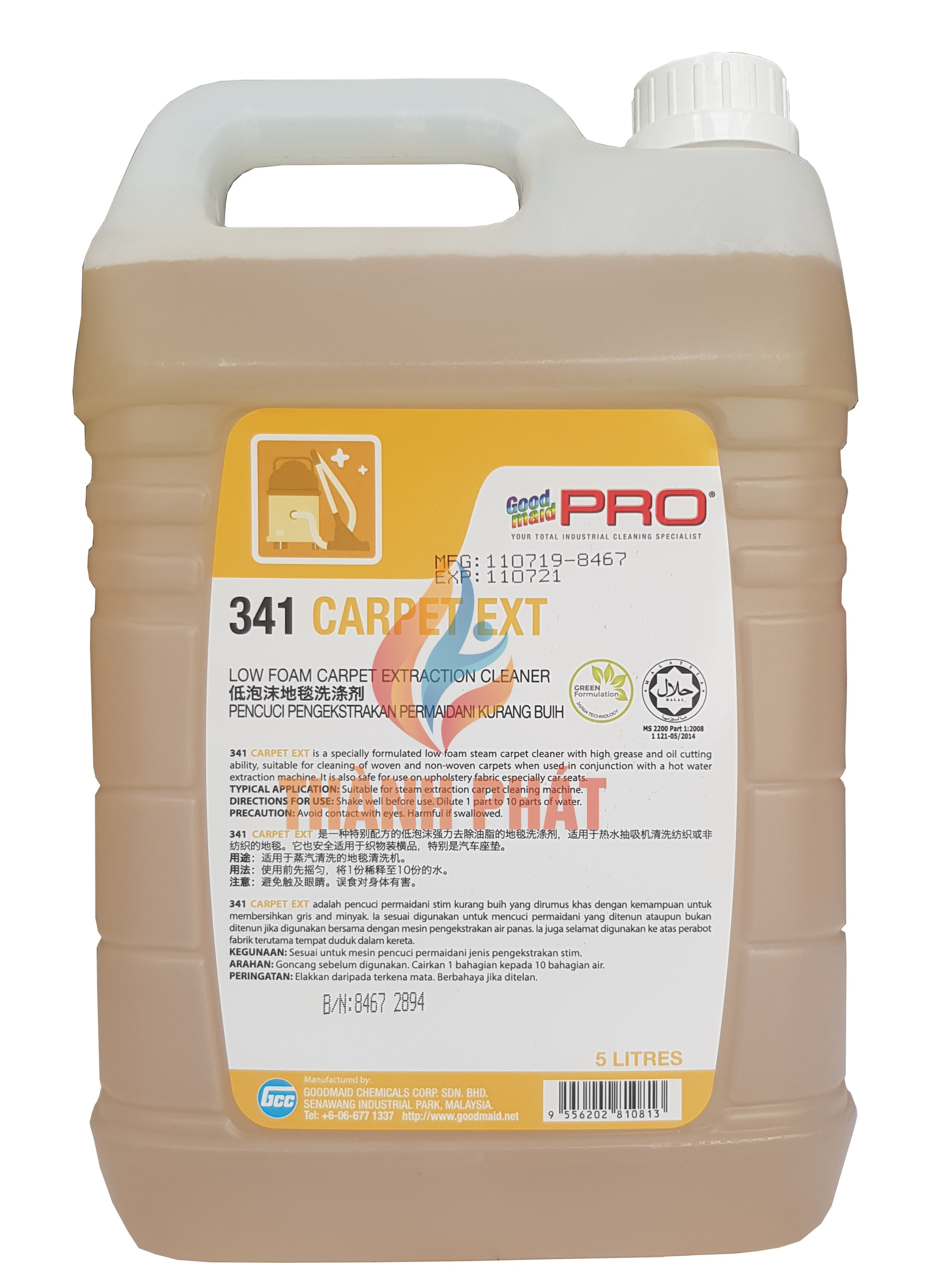 [HCM]Nước giặt thảm ghế sofaGoodmaid G341-Extraction