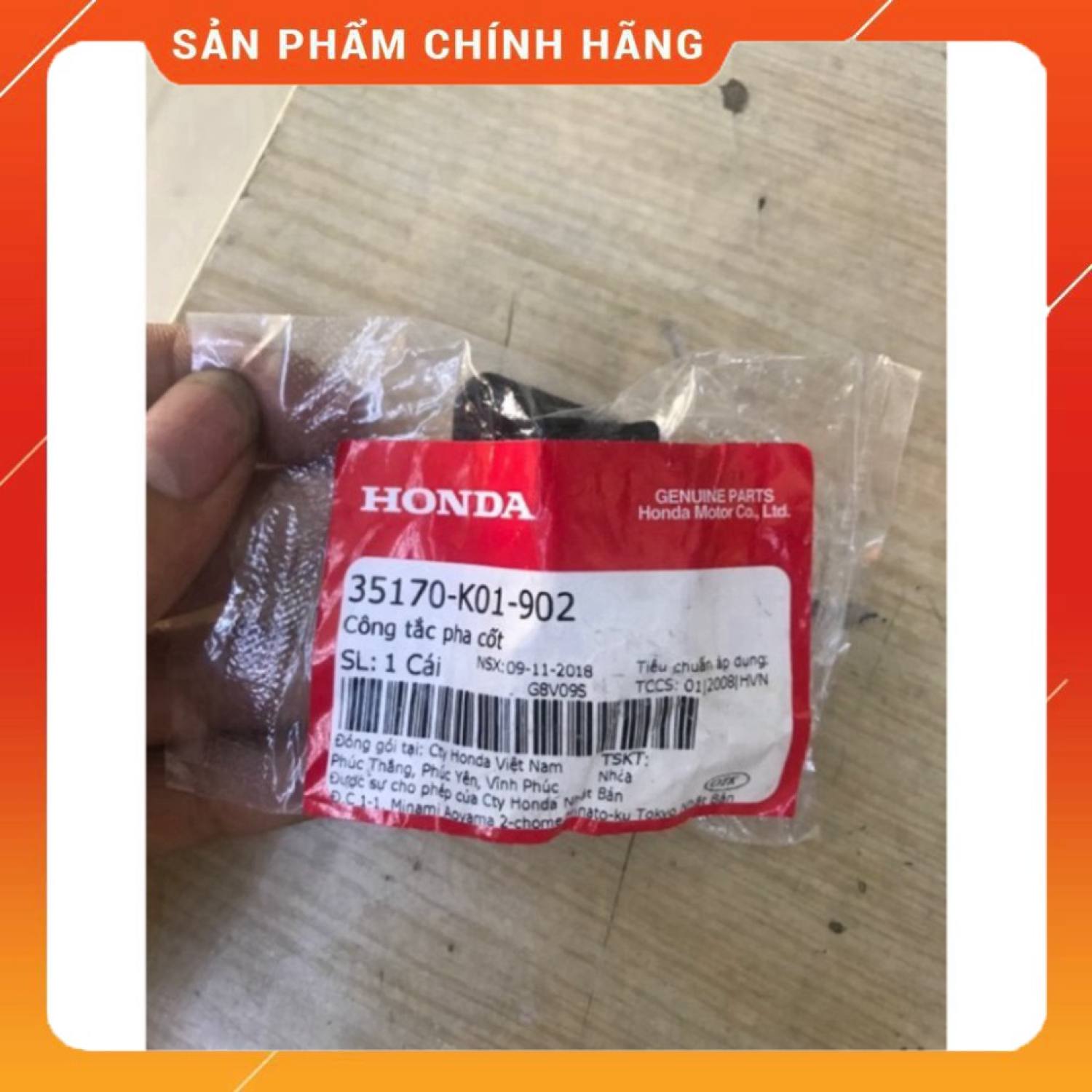 Công Tắc Passing Sh chính Hãng Honda