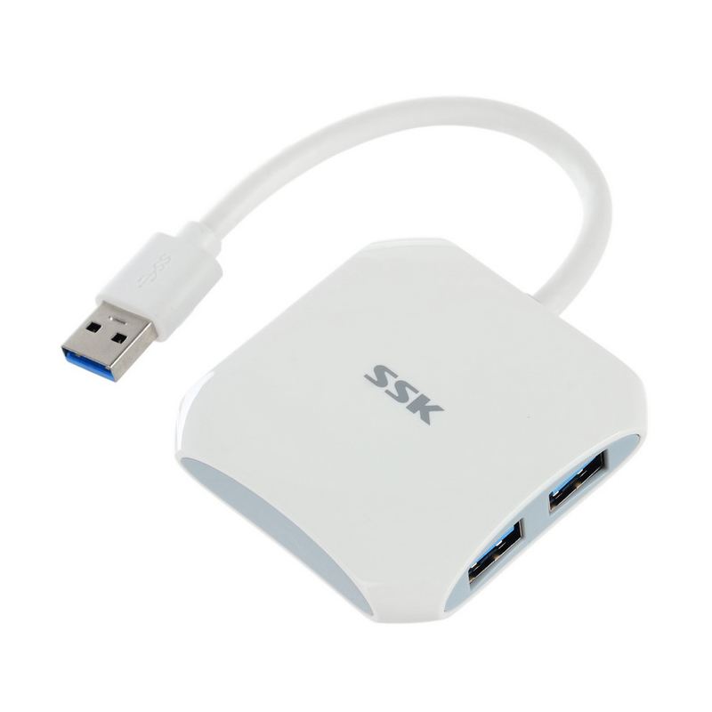 Hub chia cổng USB 3.0 SSK SHU300 từ 1 ra 4 cổng (Màu Random) - Nhất Tín Computer