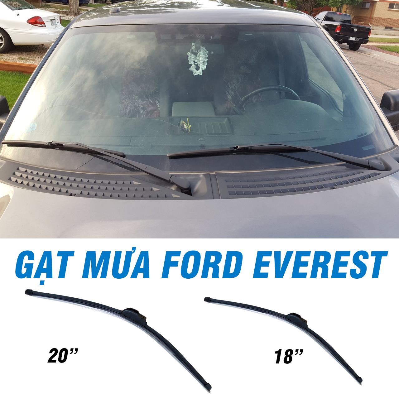 Gạt mưa cho xe ô tô Ford Everest