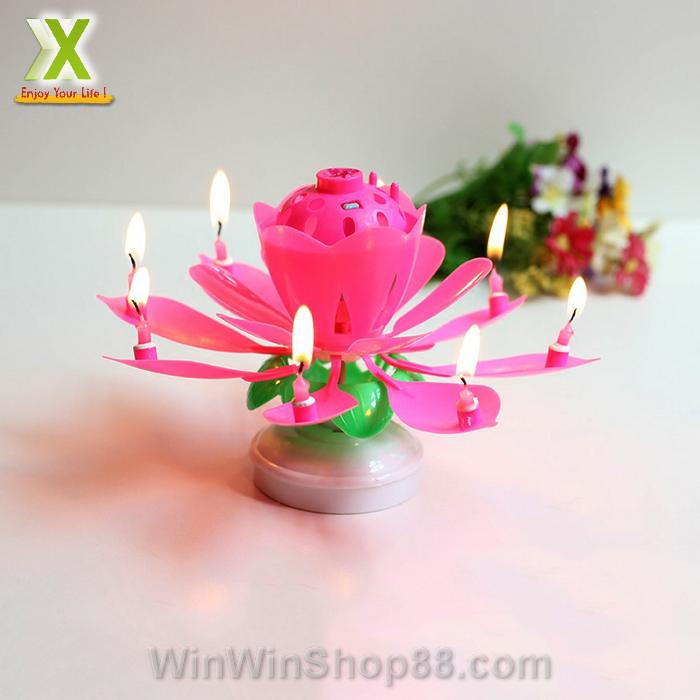 [FREESHIP MAX 15K][HCM+SHIP NHANH]Nến sinh nhật nở hoa và phát nhạc V.2