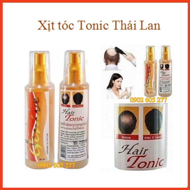 Xịt mọc tóc Genive Hair Tonic Thái Lan