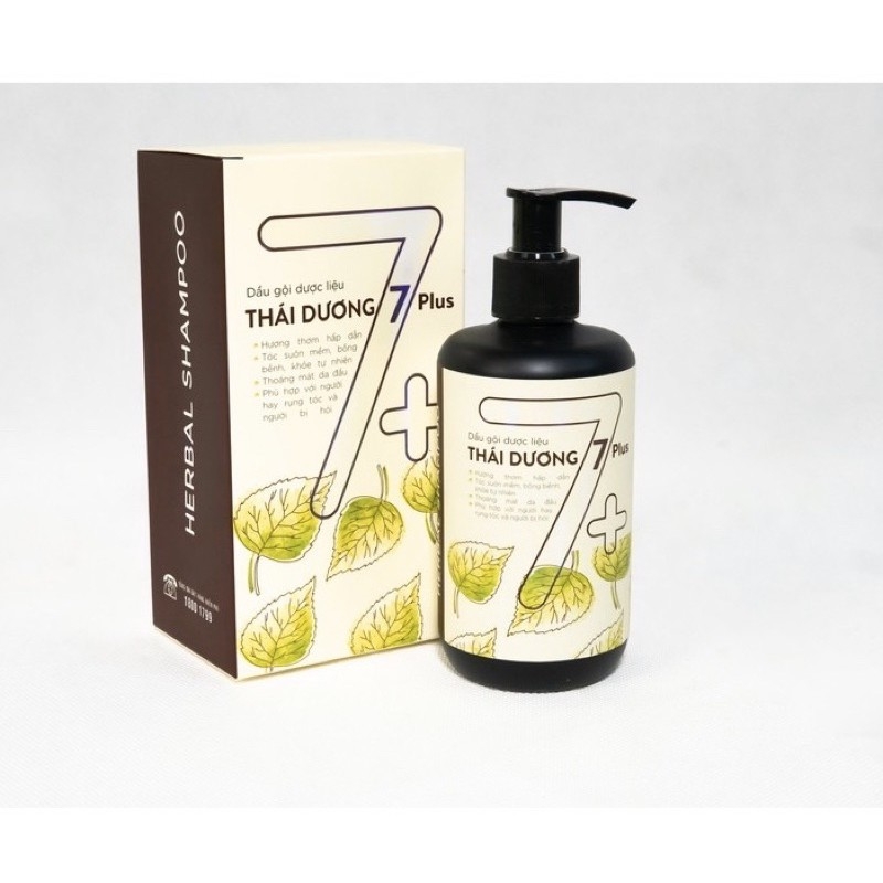 [HCM]Dầu gội dược liệu Thái Dương 7Plus (chai 250ml)