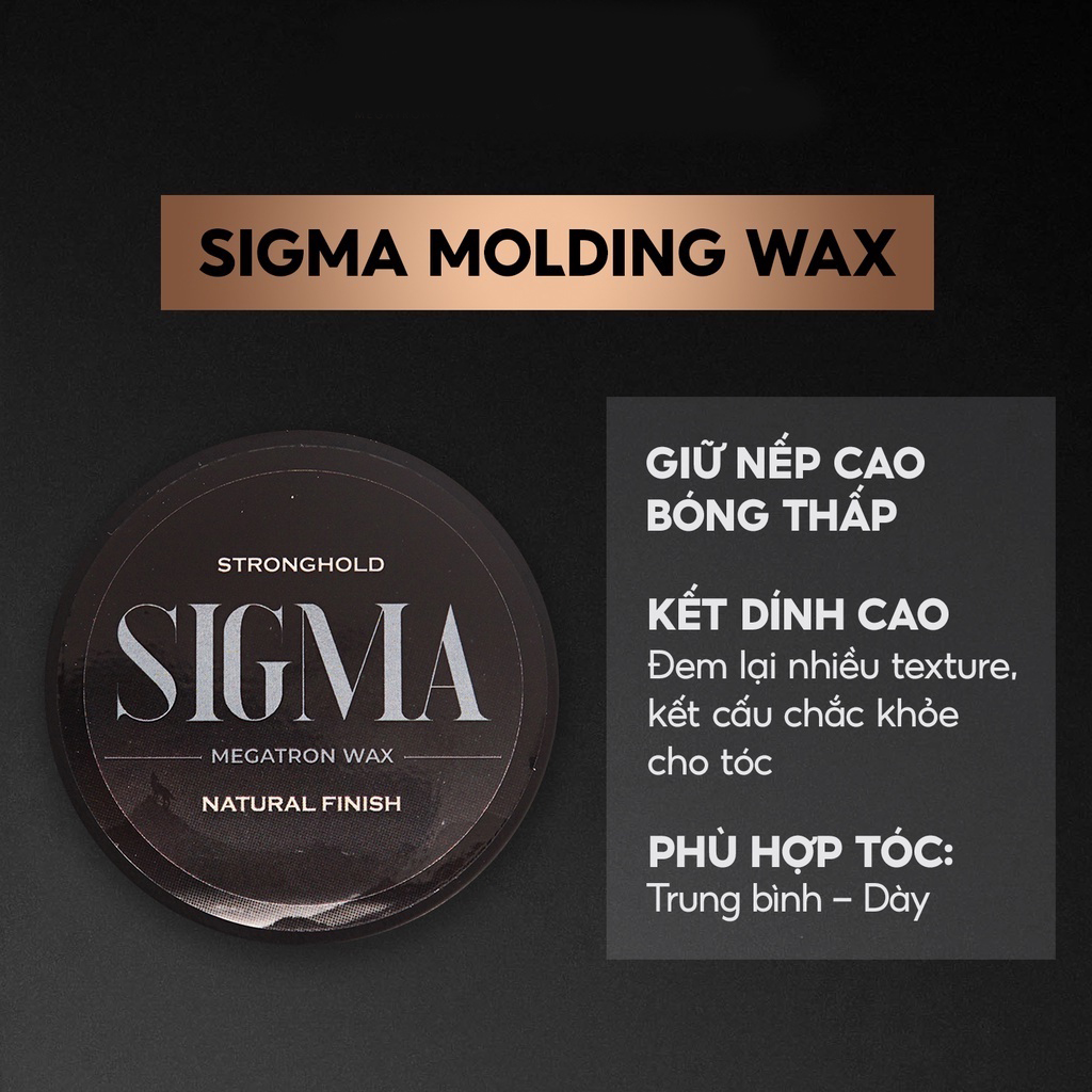 [HCM]Sáp Vuốt Tóc Sigma Molding Wax 56g