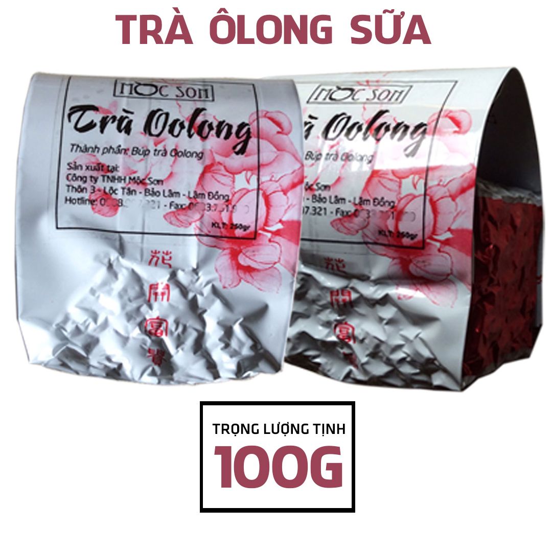Trà Ôlong (Oolong) Sữa Thượng Hạng Mộc Sơn nguyên búp trà Olong được chọn lọc | Nước Trà sáng đep