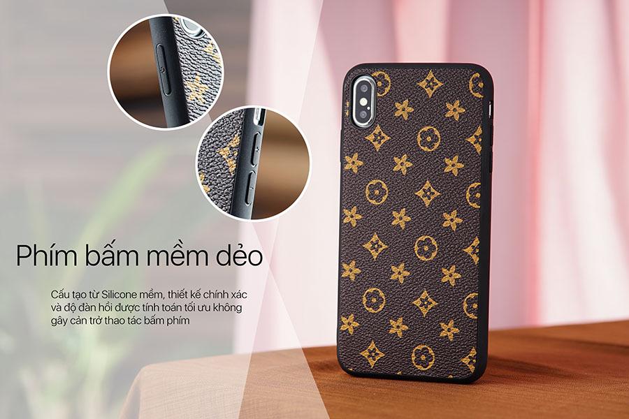 [HCM]Ốp Louis Vuitton hoa văn iPhone XS Max