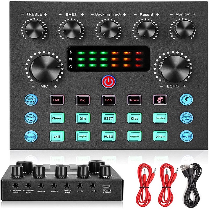 Sound Card Thu Âm V8