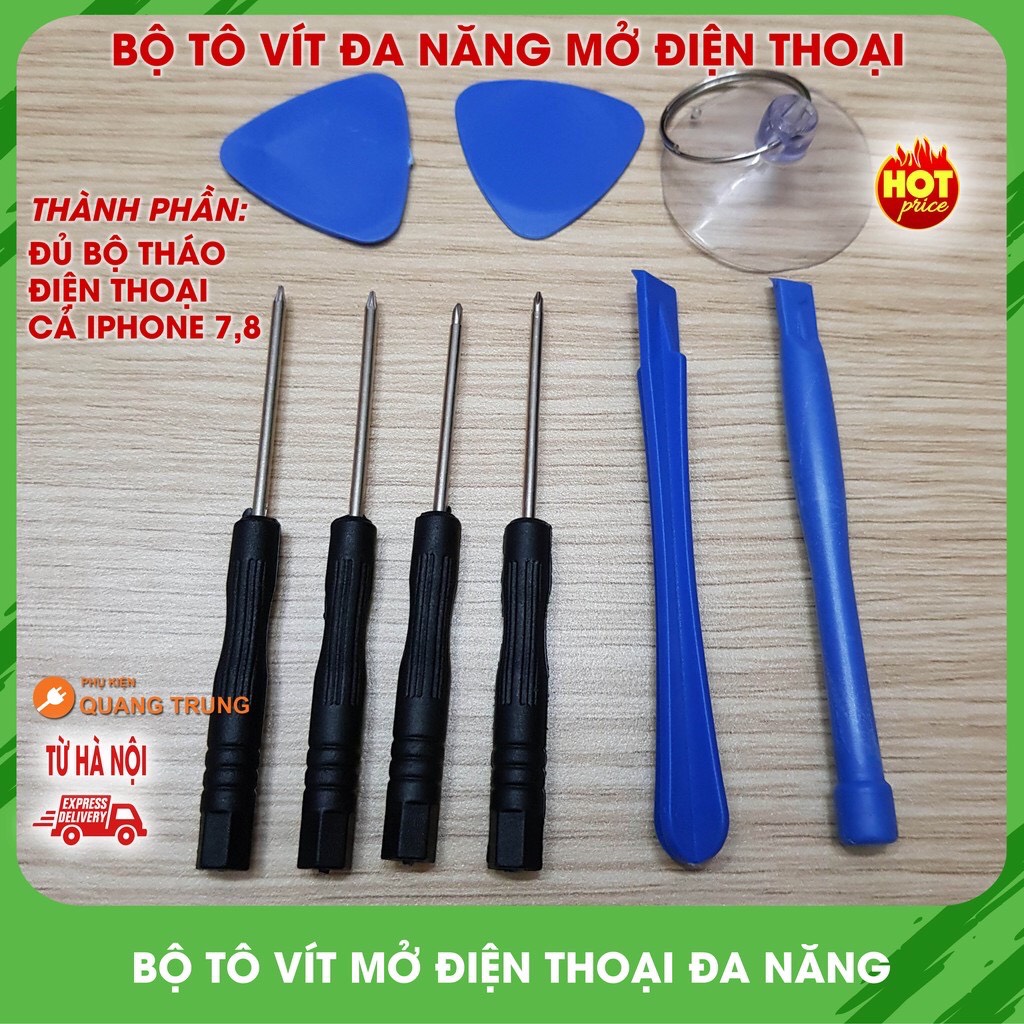 Bộ tô vít mở điện thoại đa năng,mở iphone7, iphone8, samsung
