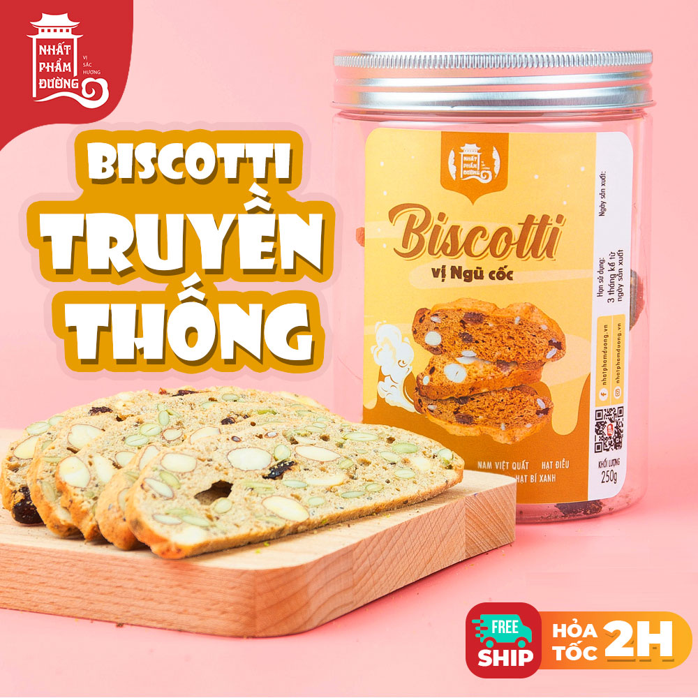 BÁO GIÁ BÁNH HẠNH NHÂN SKINNIE BISCOTTI VỊ TRUYỀN THỐNG 100G | Shopee Lazada Sendo Tiki mới nhất 24 Bánh Biscotti vị truyền thống 250g Nhất Phẩm Đường đồ ăn vặt healthy dành cho người tập gym giảm cân mix hạt dinh dưỡng