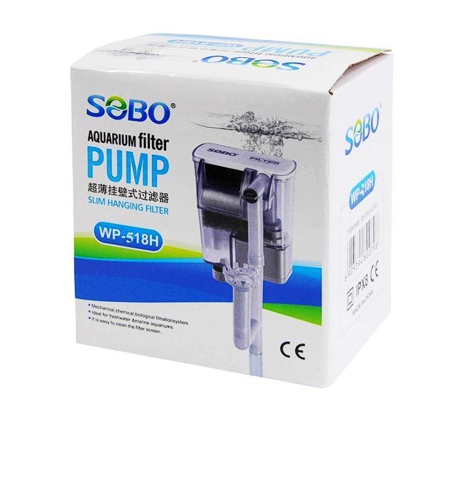 Lọc Thác Sobo WP-618H, WP-628H, WP-638H Cho Bể Cá Cảnh (Lọc thác cao cấp mini có hút mặt, chạy êm)
