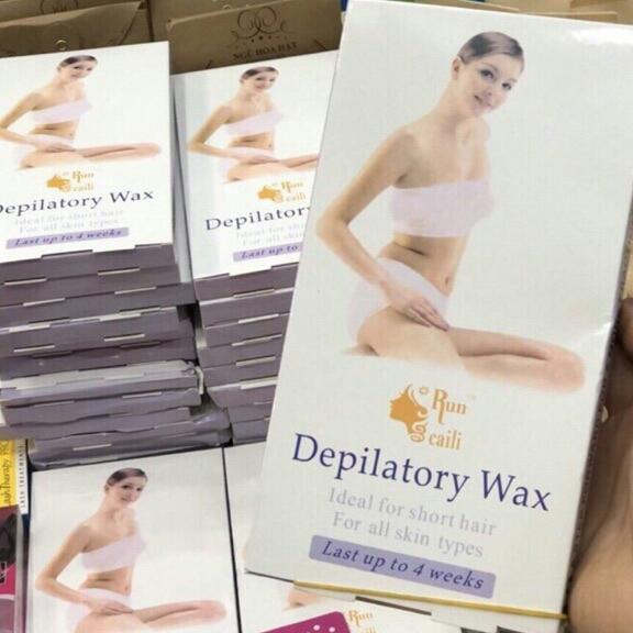 Hộp 10 Miếng Wax Lông Lạnh Depilatory