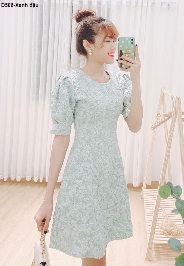 [HCM]D506- ĐẦM GẤM CAO CẤP